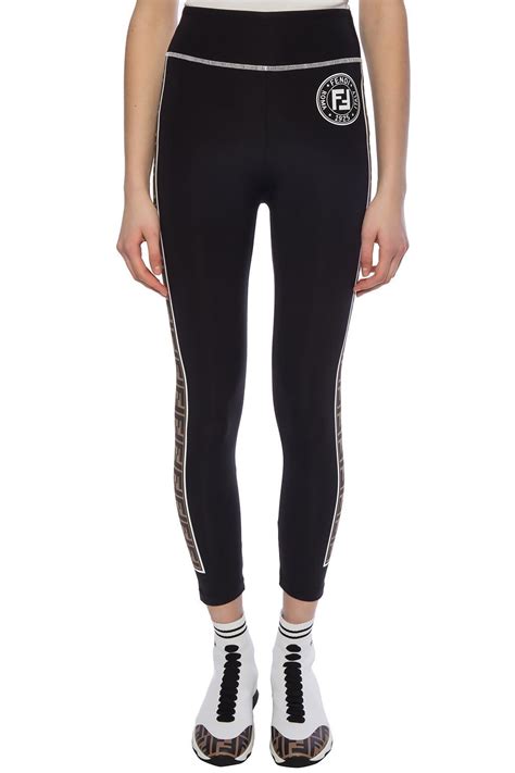 fendi roma leggings